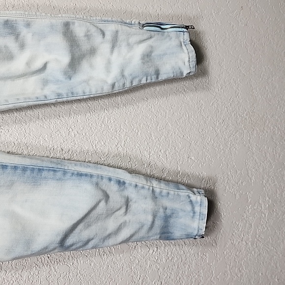 Levi's Leggings Jeans Zip Ankle SZ. 27 - Picture 2 of 11